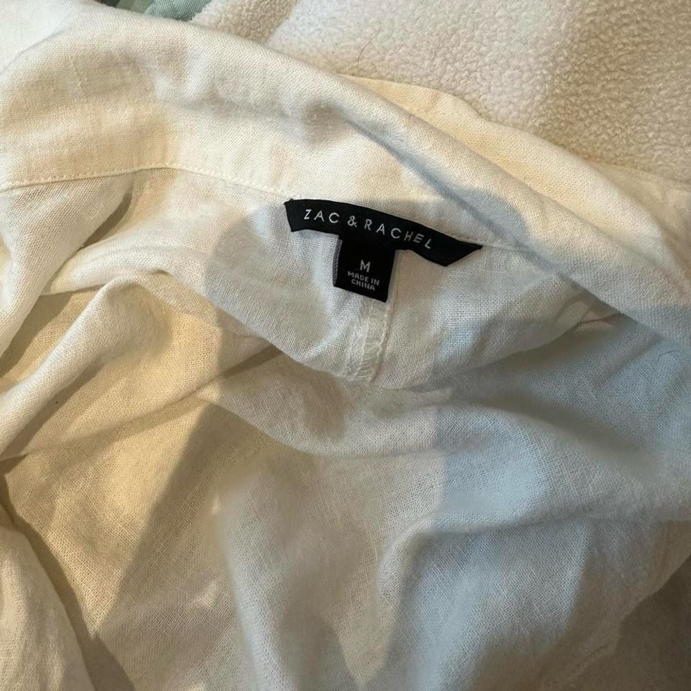 Cream Button-Up Jacket - Picture 6 of 6